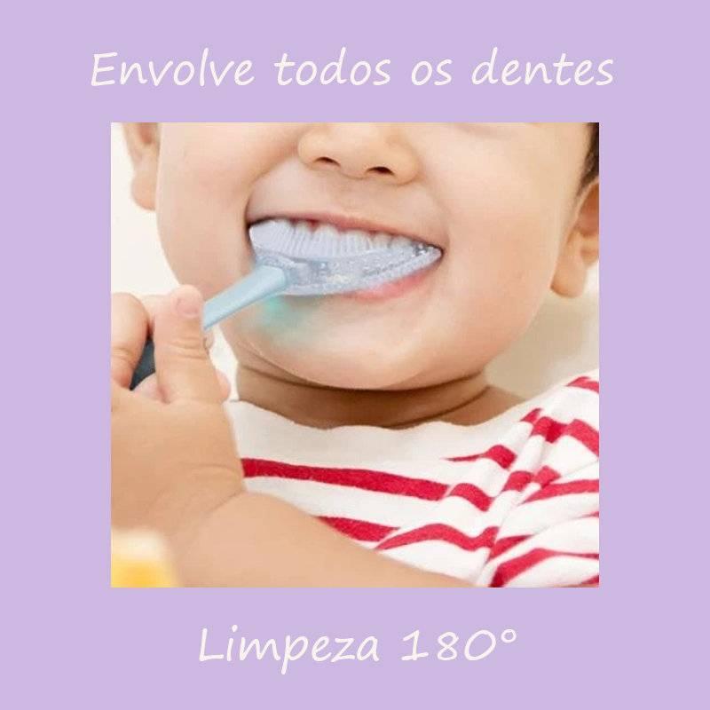 DivertiBrush - Escova Dental Infantil 180 Graus - Likecasa