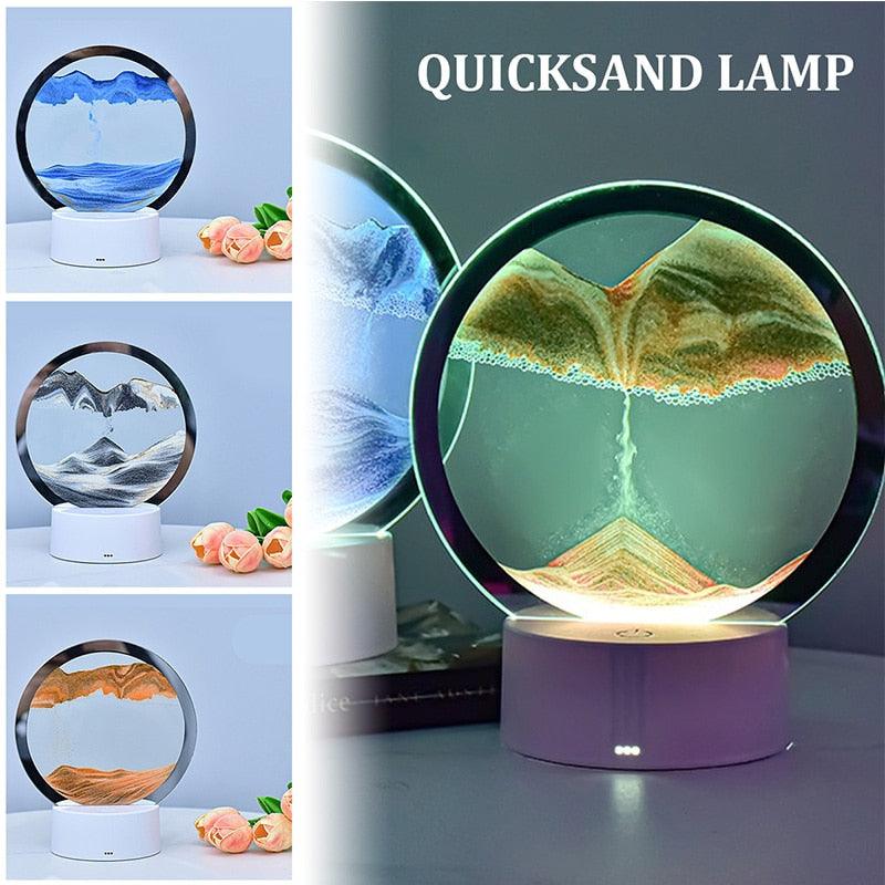 Luminária QUICKSAND Decorativa de Mesa - LEG RGB Color - Likecasa