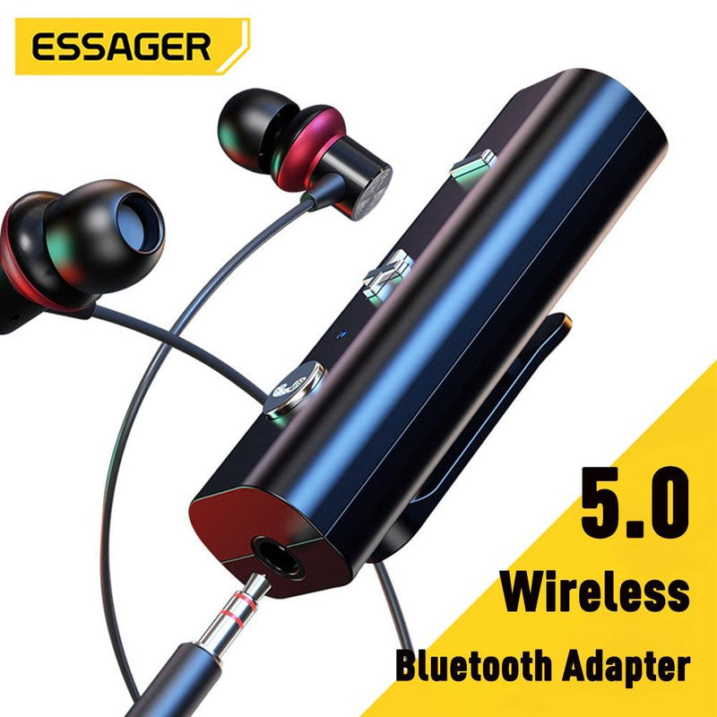 Essager Adaptador Receptor Bluetooth 5.0 - Likecasa